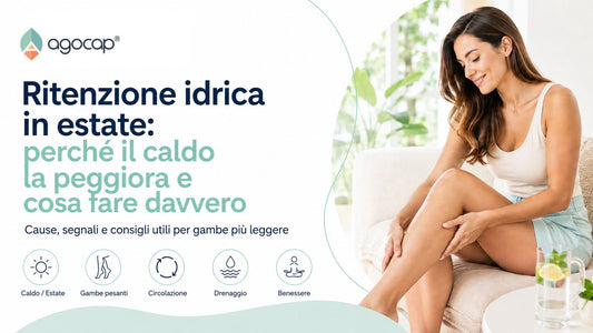 Ritenzione idrica in estate: perché il caldo la peggiora e cosa fare davvero