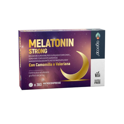 Melatonin Strong | Integratore per sonno e addormentamento con Melatonina 1 mg