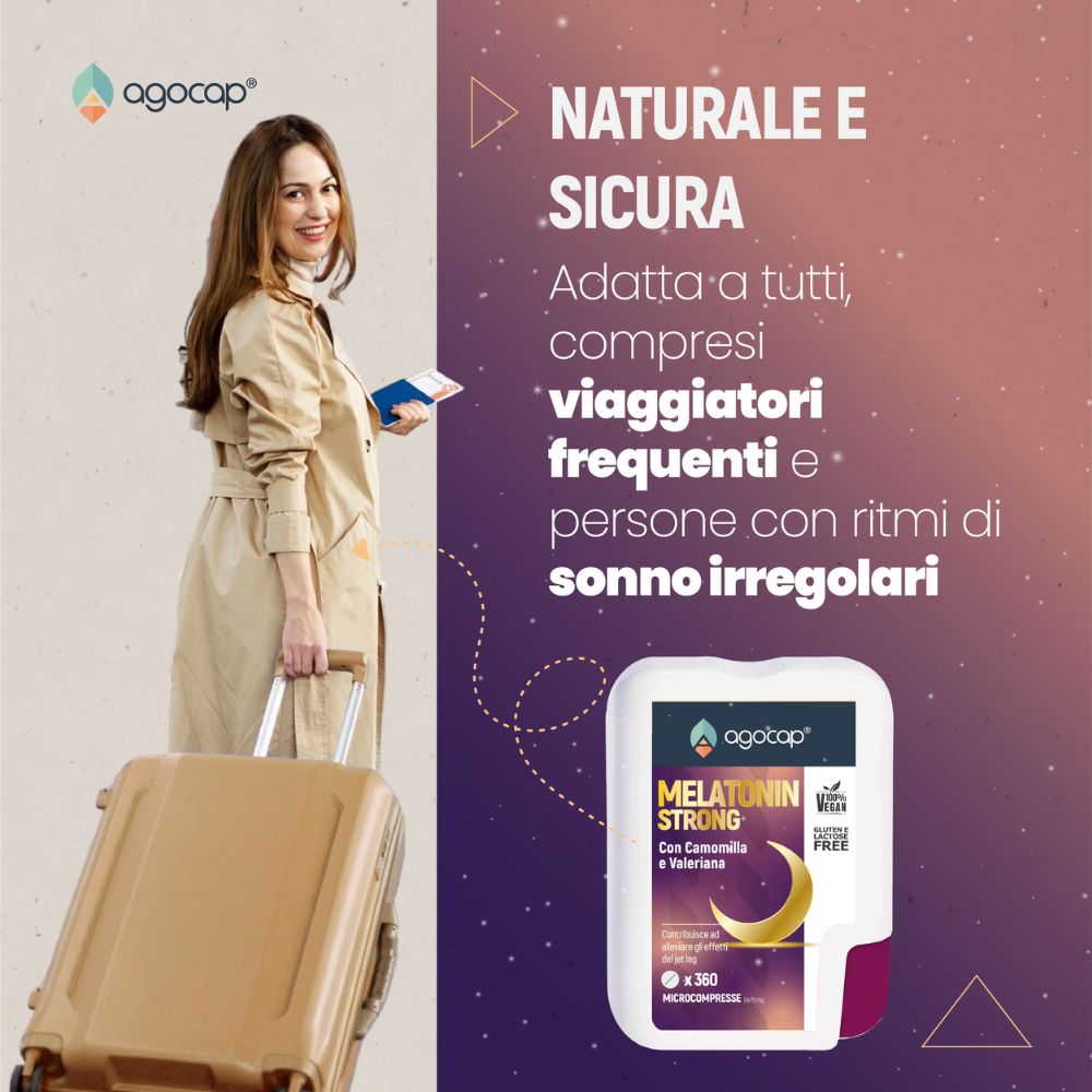 Melatonin Strong | Integratore per sonno e addormentamento con Melatonina 1 mg - foto 5