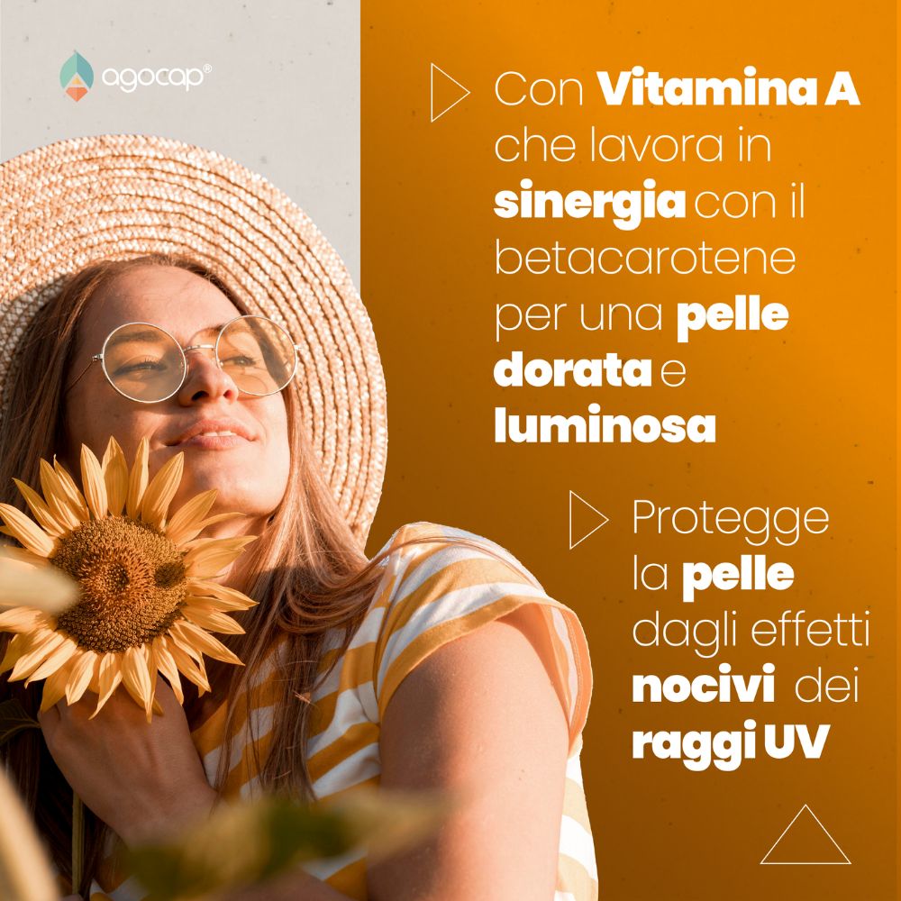 Betacarotene per Abbronzatura e Produzione di Melanina | Integratore per la Pelle - foto 3