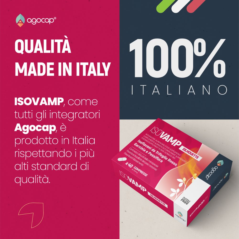 Isovamp | Integratore per menopausa con Isoflavoni di Trifoglio Rosso e Cimicifuga - foto 7