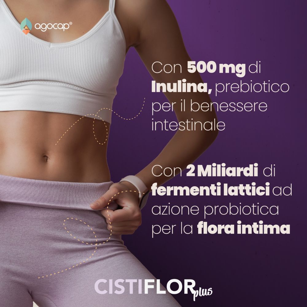 Cistiflor Plus | Integratore per cistite e candida con D-Mannosio, Mirtillo Rosso e Fermenti Lattici - foto 2