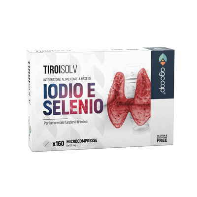 Tiroisolv | Integratore per supportare la funzione tiroidea con Iodio e Selenio