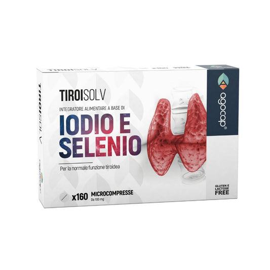 Tiroisolv | Integratore per supportare la funzione tiroidea con Iodio e Selenio