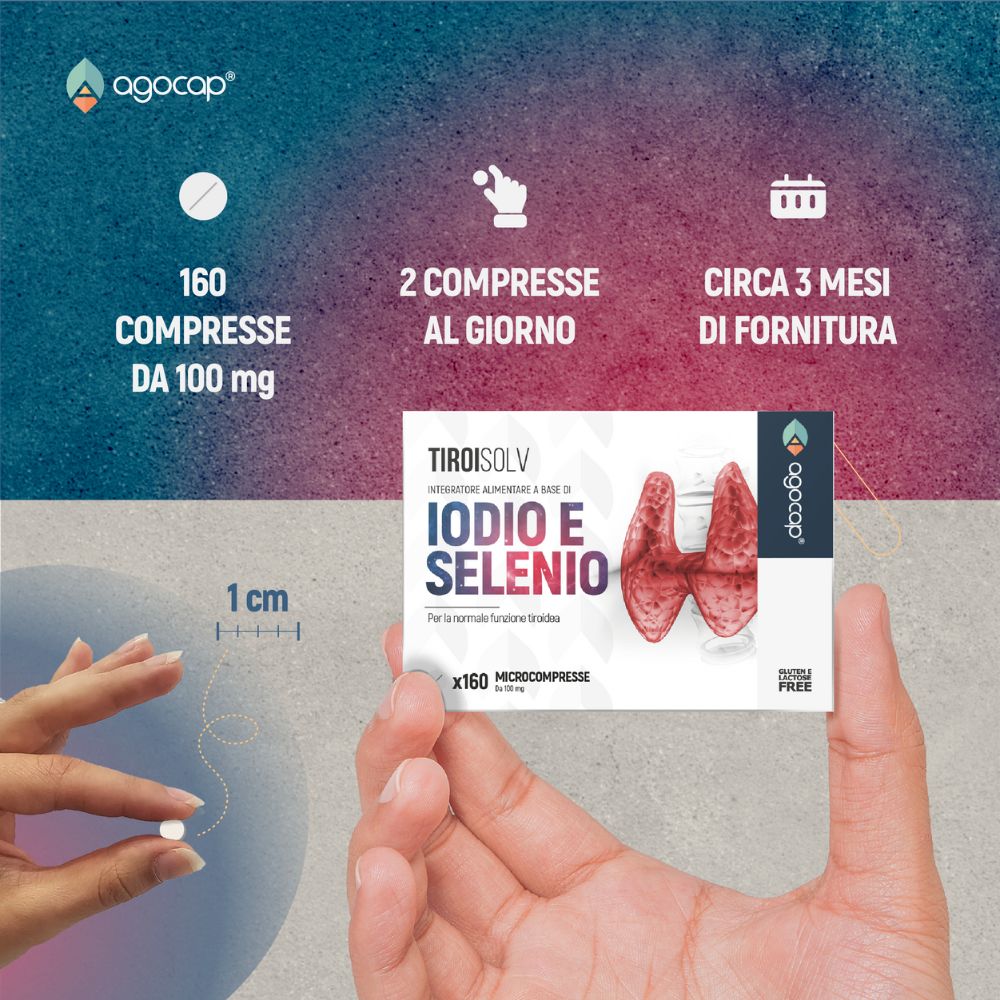 Tiroisolv | Integratore per supportare la funzione tiroidea con Iodio e Selenio - foto 4