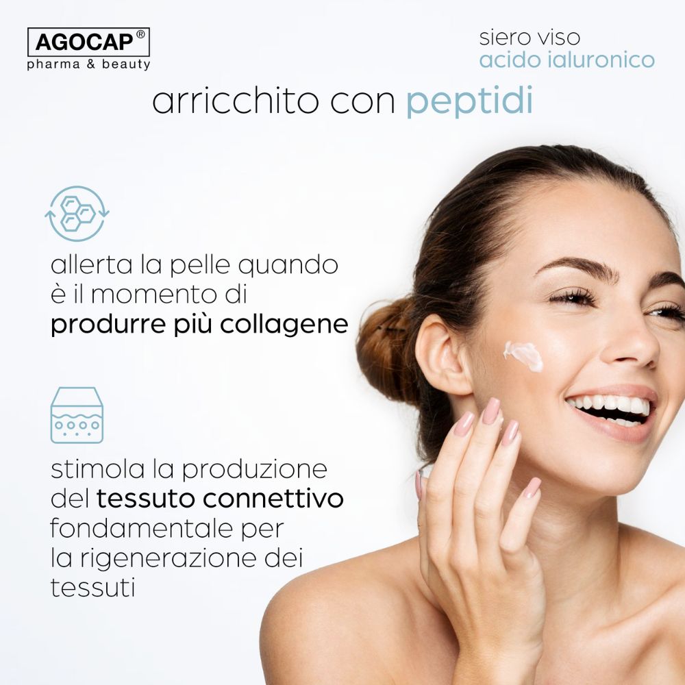 Siero Viso 3.0 Illuminante e Antiage con Acido Ialuronico, Vitamine C e D, Collagene e Retinolo - foto 5