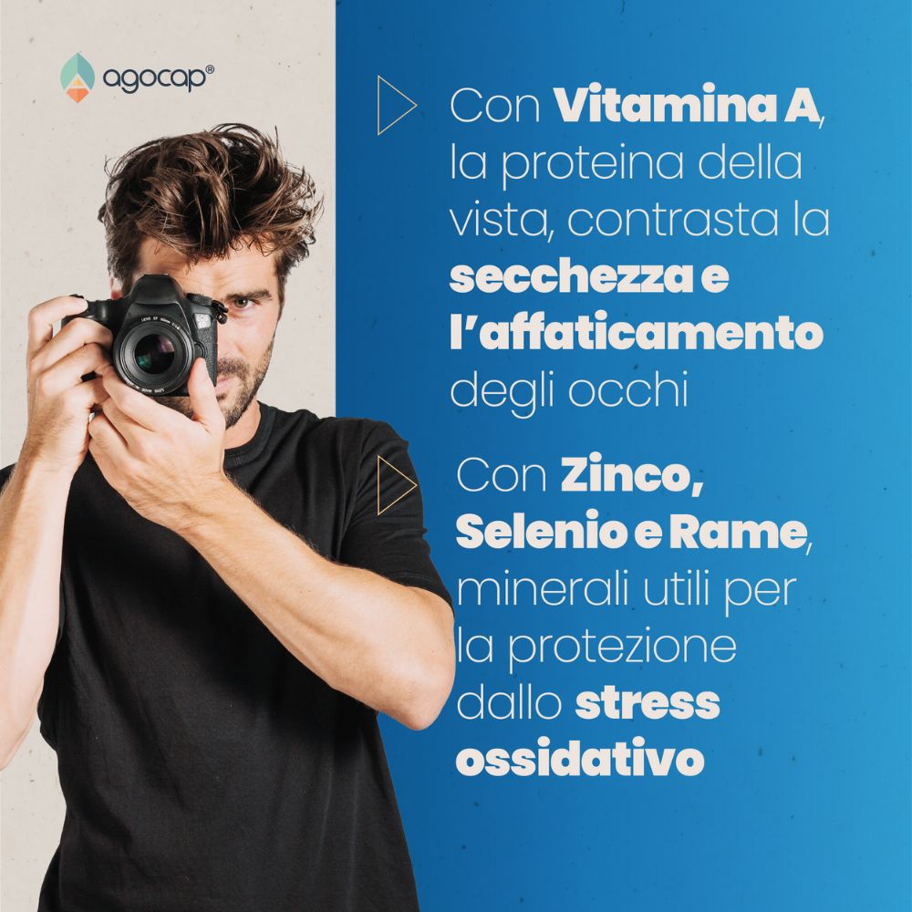 Vistaltop | Integratore per affaticamento visivo e benessere degli occhi con Luteina e Zeaxantina - foto 3