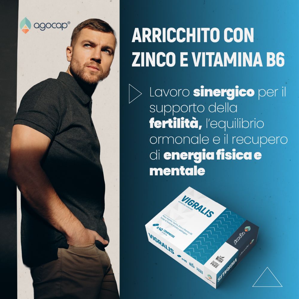 Vigralis | Integratore per energia, forza e vitalità maschile con Maca, Arginina e Taurina - foto 5