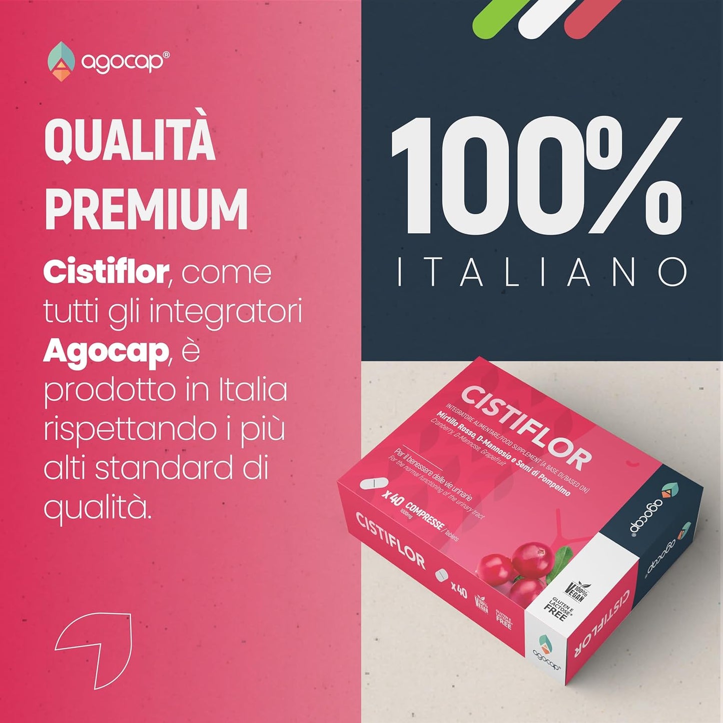 Cistiflor | Integratore per cistite e candida con D-Mannosio, mirtillo rosso e semi di pompelmo - foto 6