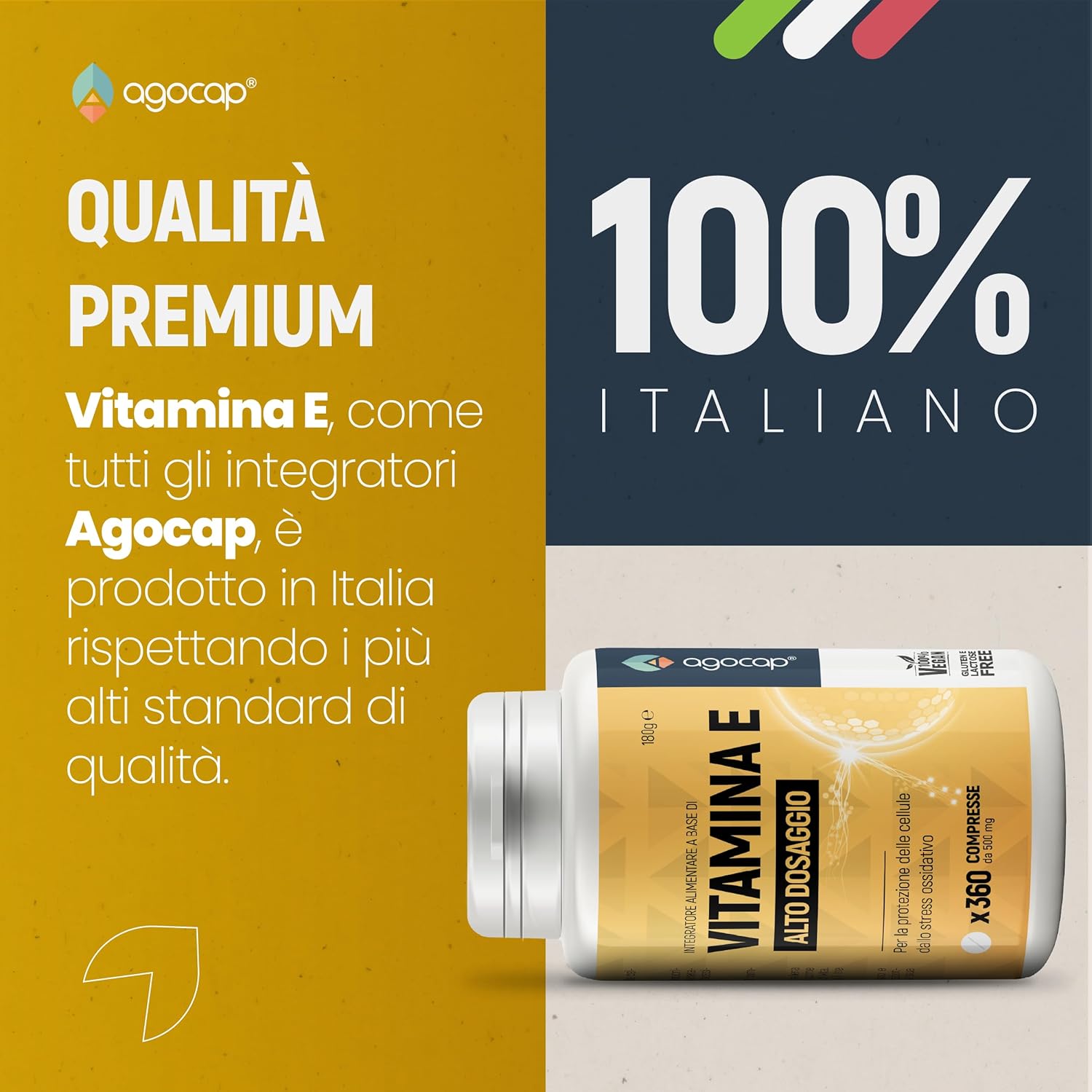 Vitamina E Pura | Integratore antiossidante per pelle e capelli con Vitamina E 60 mg - foto 6