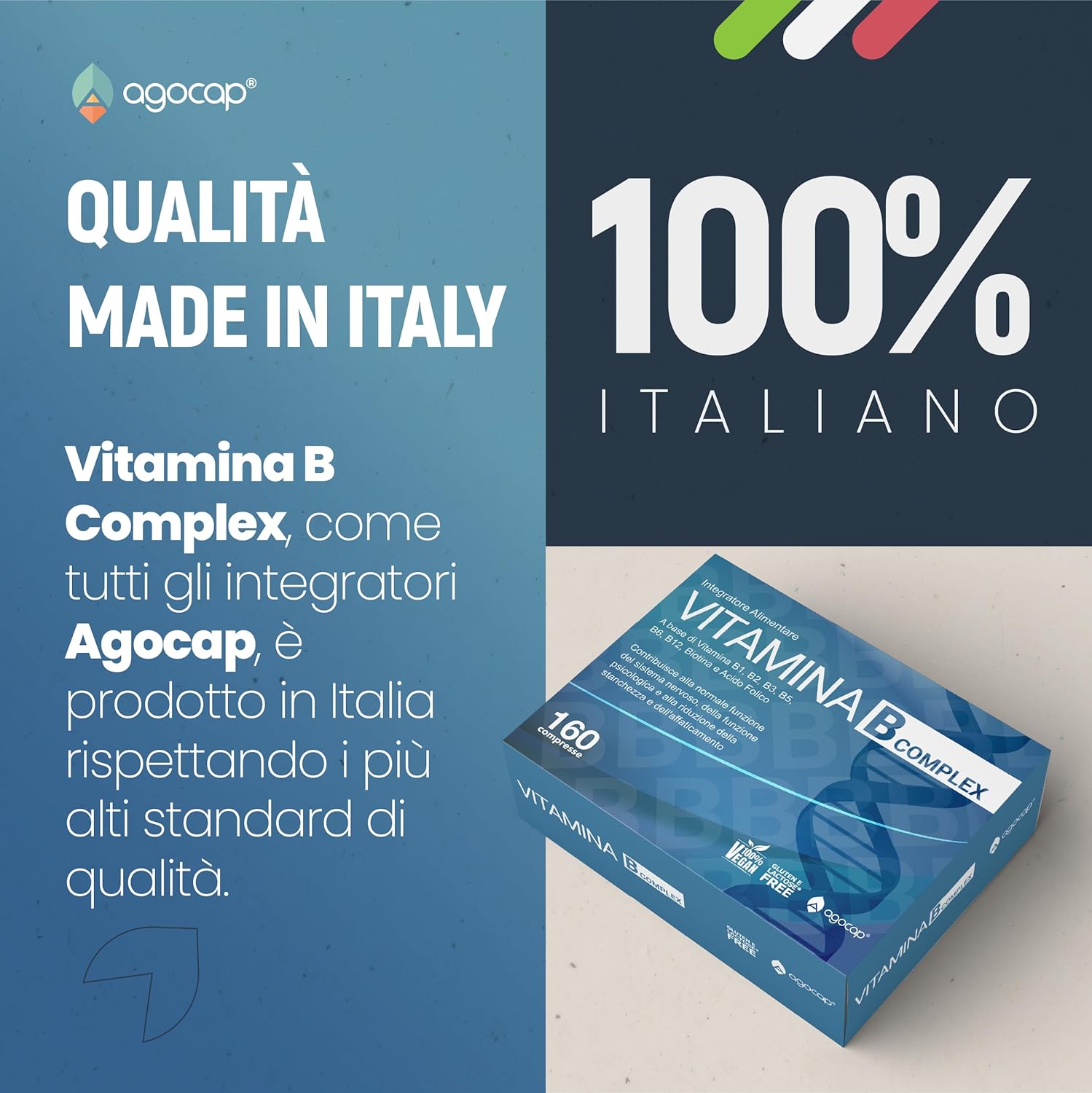 Vitamina B Complex | Integratore per energia e sistema nervoso con Vitamine del gruppo B - foto 6