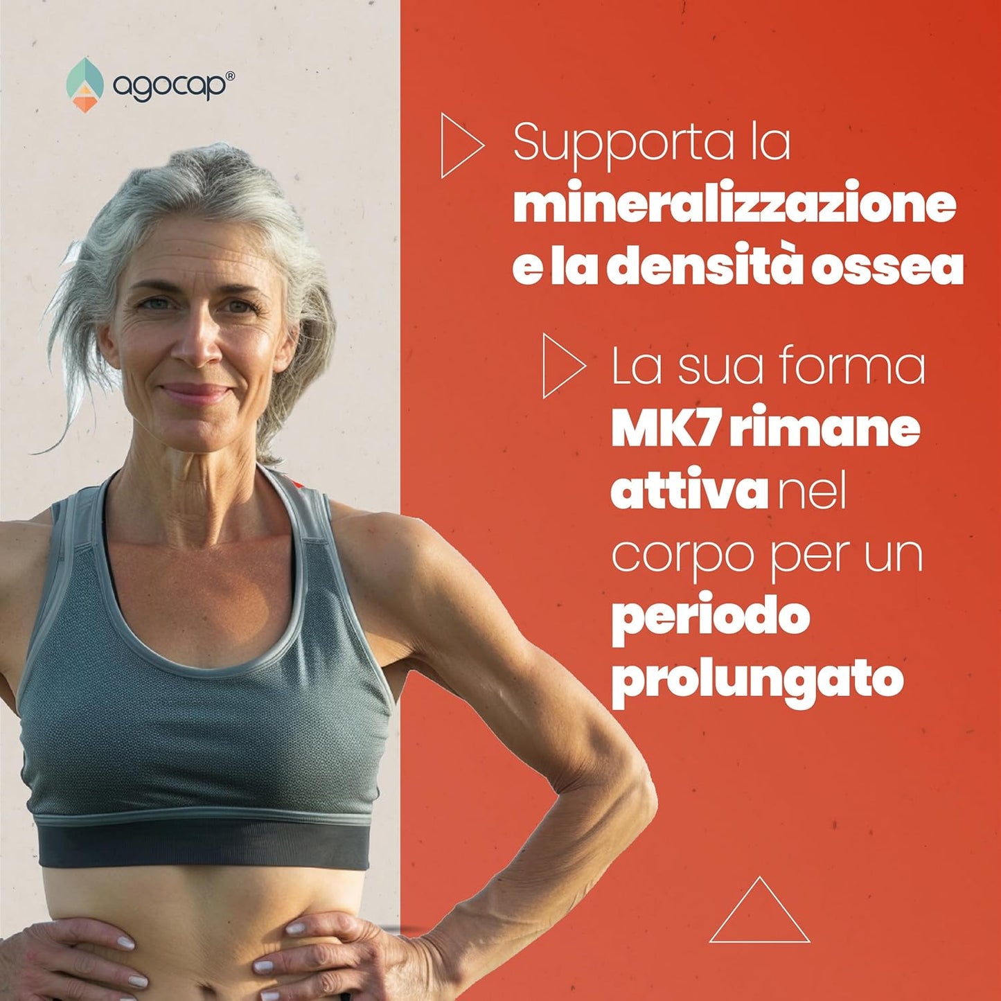 Vitamina K2 MK7 200 mcg | Integratore per Ossa e Sistema Cardiovascolare - foto 2