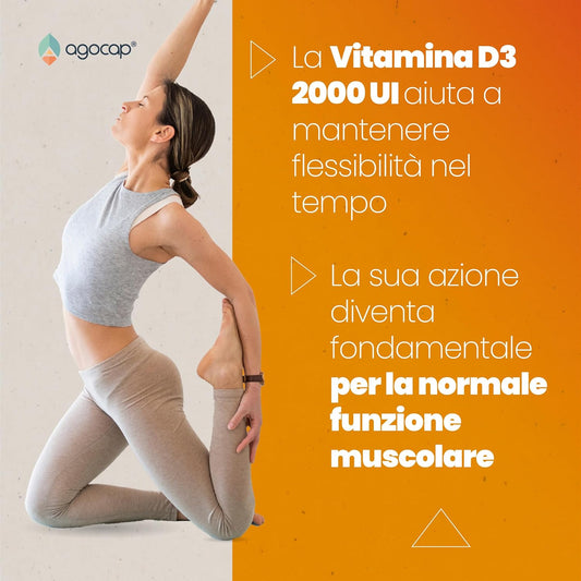 Vitamina D3 + Vitamina K2 (MK7) | Integratore per ossa e difese immunitarie con Vitamina D3 e K2 - foto 2