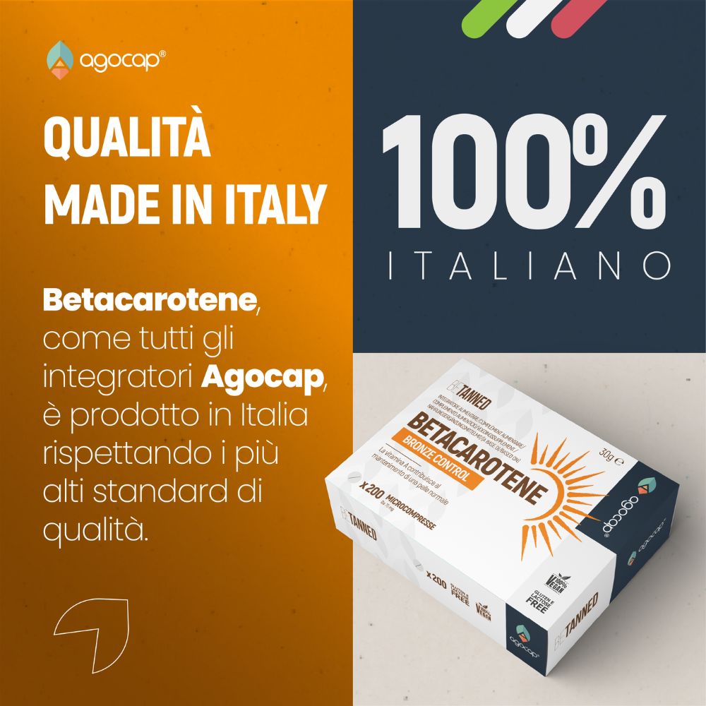 Betacarotene per Abbronzatura e Produzione di Melanina | Integratore per la Pelle - foto 7