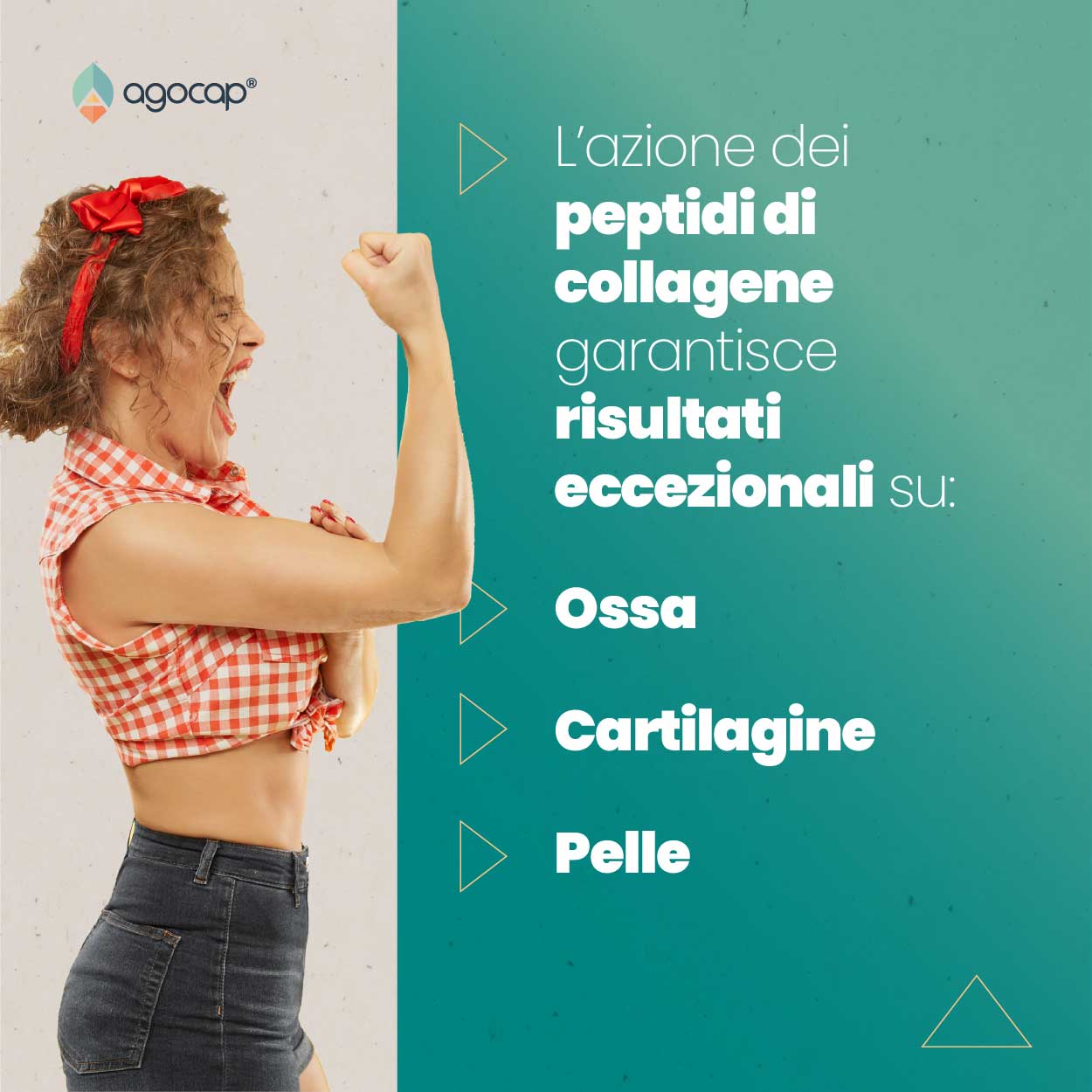 Collagenaid | Integratore per articolazioni, tendini e pelle con Collagene, Acido Ialuronico e Coenzima Q10 - foto 4