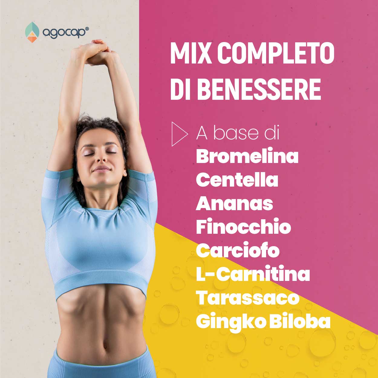 DrenaFit | Integratore drenante e snellente con Bromelina, Ananas, Centella e Carciofo - foto 3