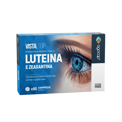 Vistaltop | Integratore per affaticamento visivo e benessere degli occhi con Luteina e Zeaxantina