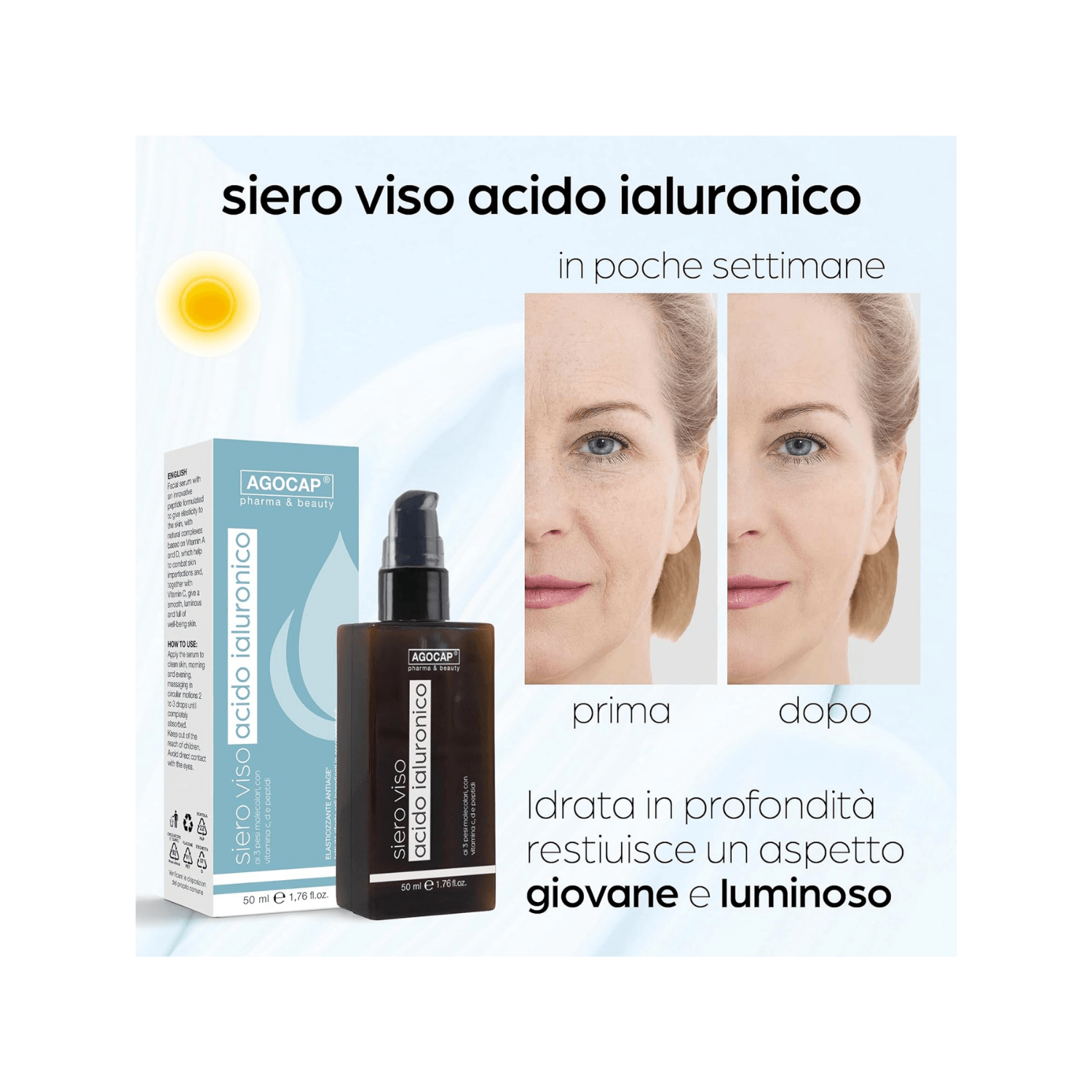 Kit Skincare di Lusso per Donna: Cofanetto con Acido Ialuronico e Bava di Lumaca