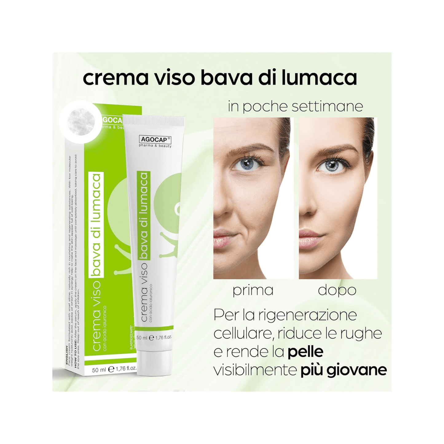 Kit Skincare di Lusso per Donna: Cofanetto con Acido Ialuronico e Bava di Lumaca