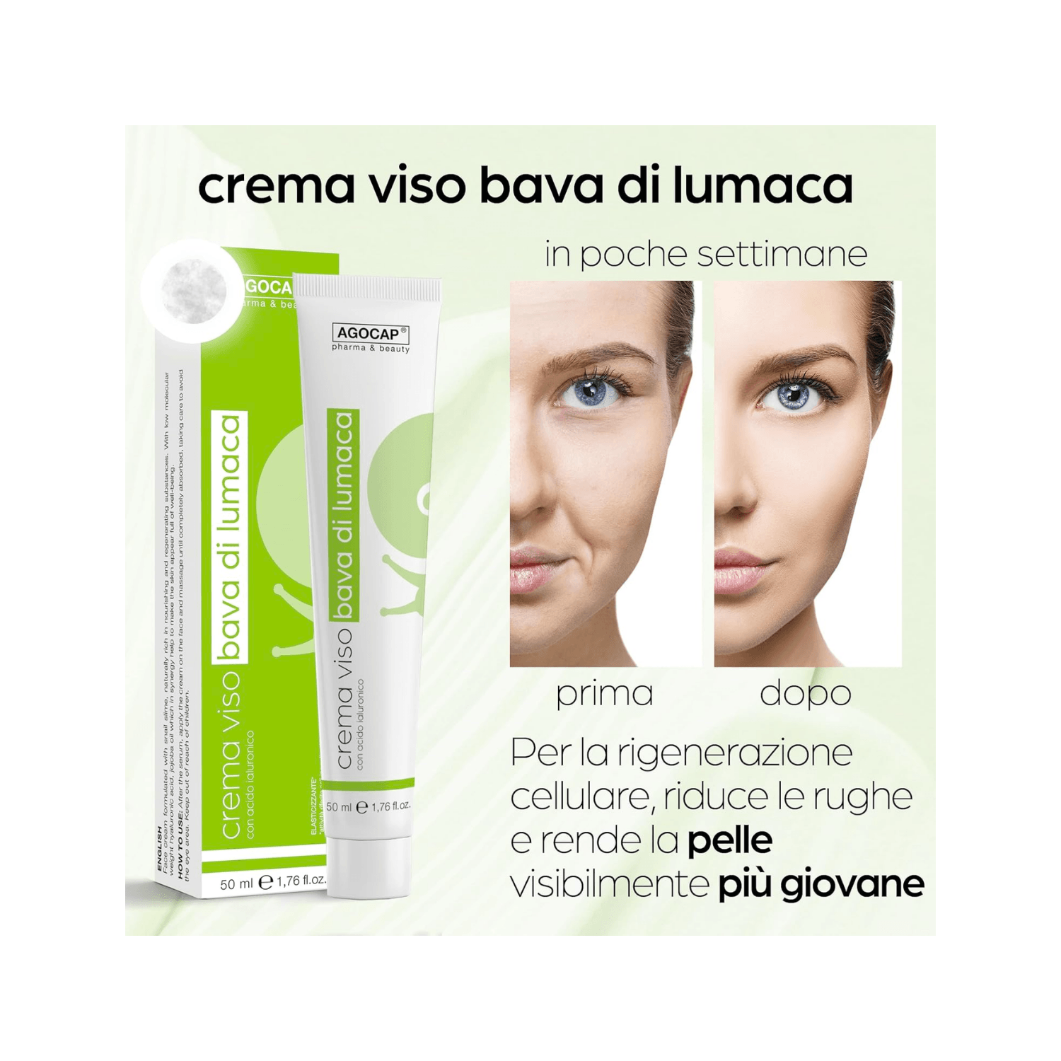 Kit Skincare di Lusso per Donna: Cofanetto con Acido Ialuronico e Bava di Lumaca
