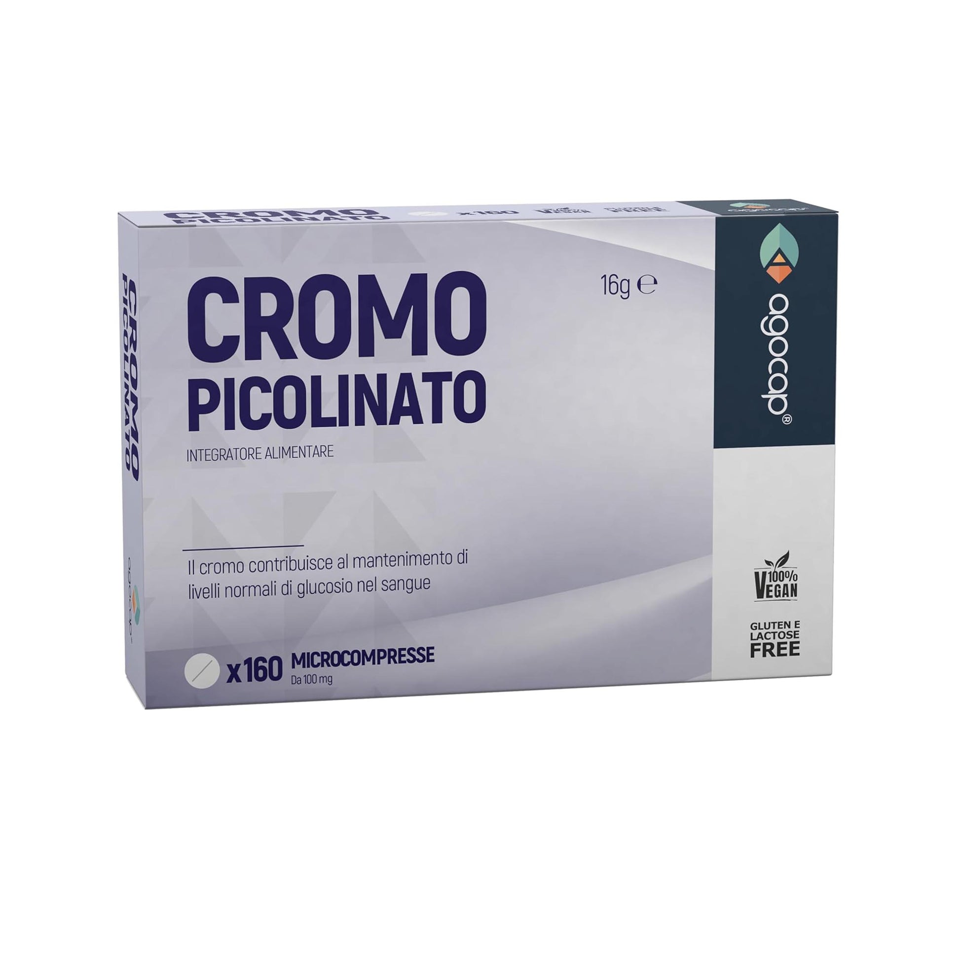Cromo Picolinato  | Integratore per glicemia e metabolismo con Cromo Picolinato