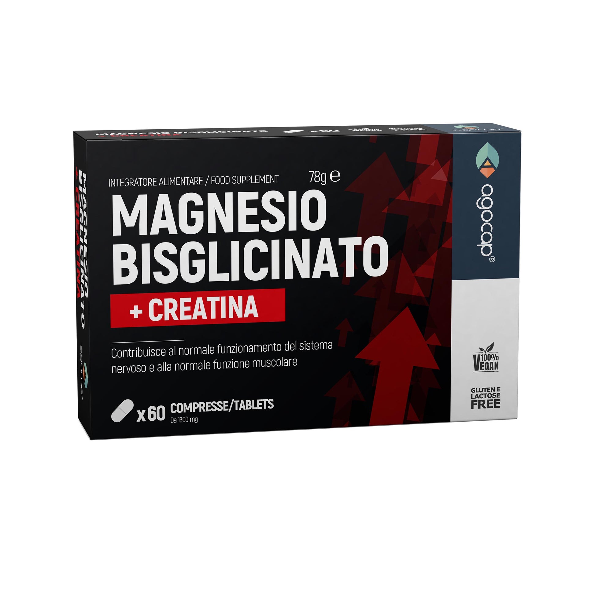 Magnesio Bisglicinato + Creatina | Contro stress, affaticamento e stanchezza
